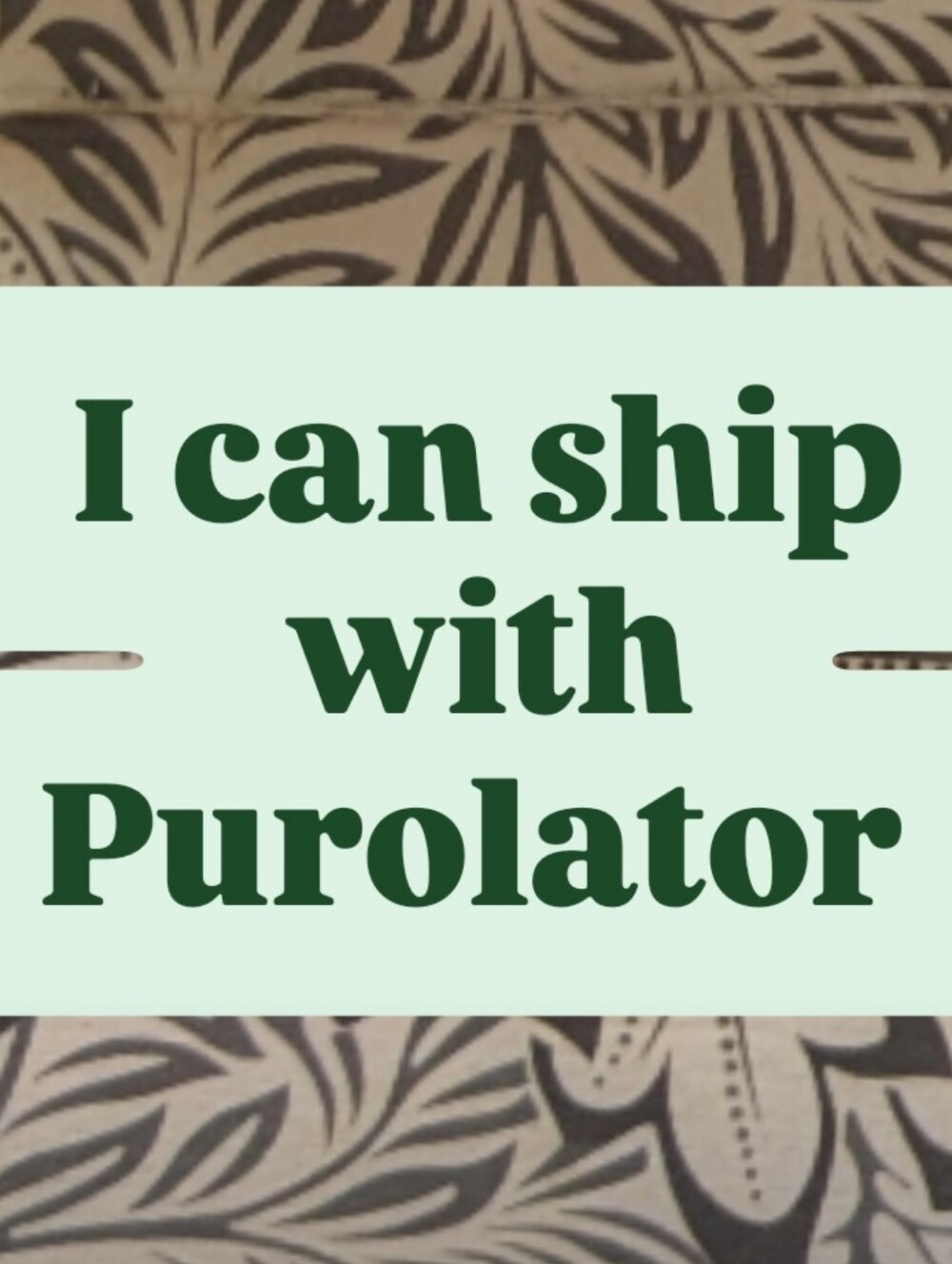 $6.99 Choose Purolator Pickup For Cheaper Shipping